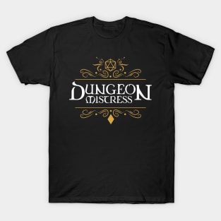 Dungeon Mistress - Roleplaying and Larping Tabletop RPG T-Shirt